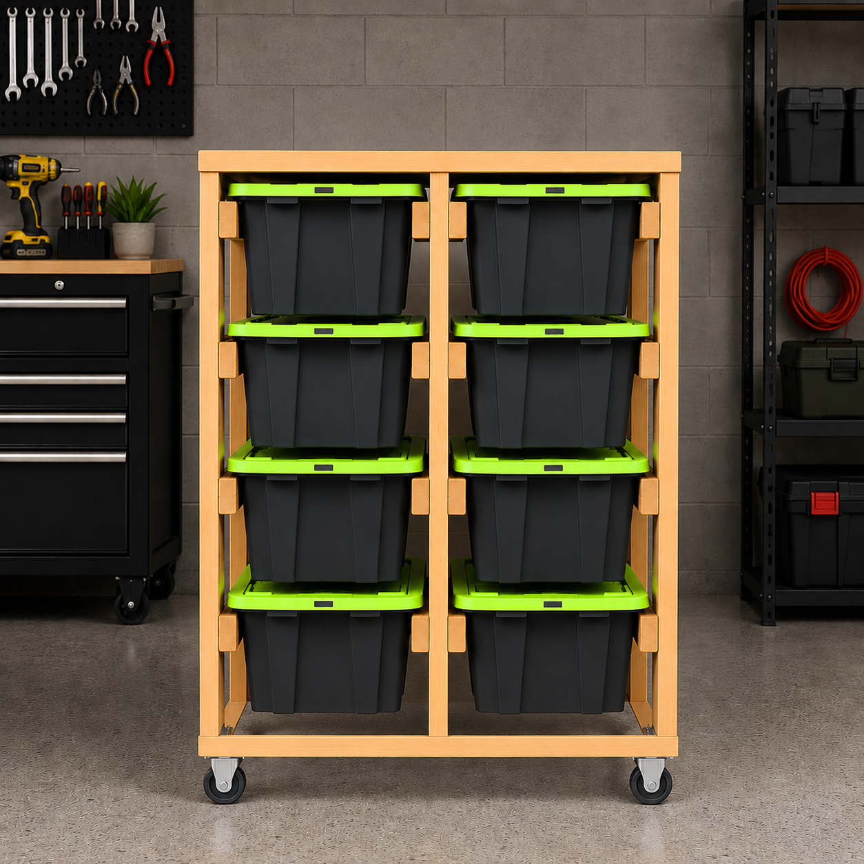 Slide Away 8x60L System