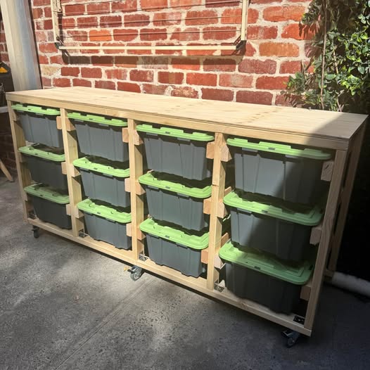 Slide Away 12x40L Bench Type