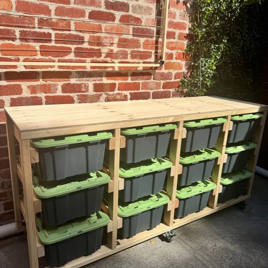 Slide Away 12x40L Bench Type