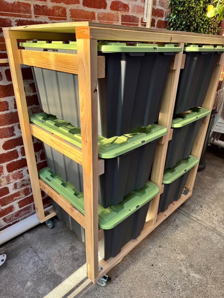 Slide Away 6x100L Storage System