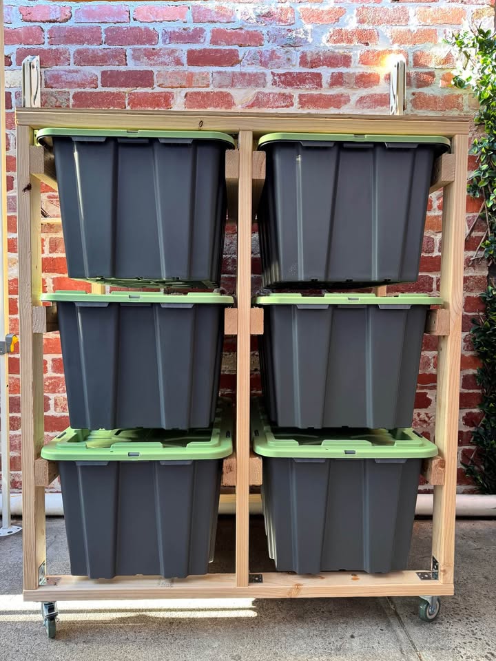 Slide Away 6x100L Storage System