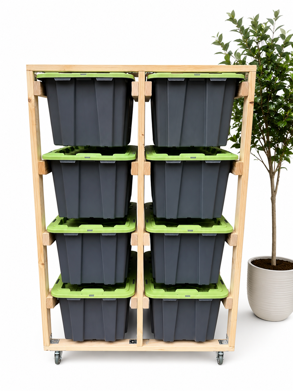 Slide Away 8x100L Storage System