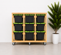 Slide Away 9x60L Bench Type